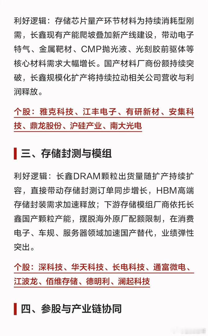 长鑫存储7.27上市！四大受益产业链完整梳理国内存储核心龙头长鑫存储将于7月27
