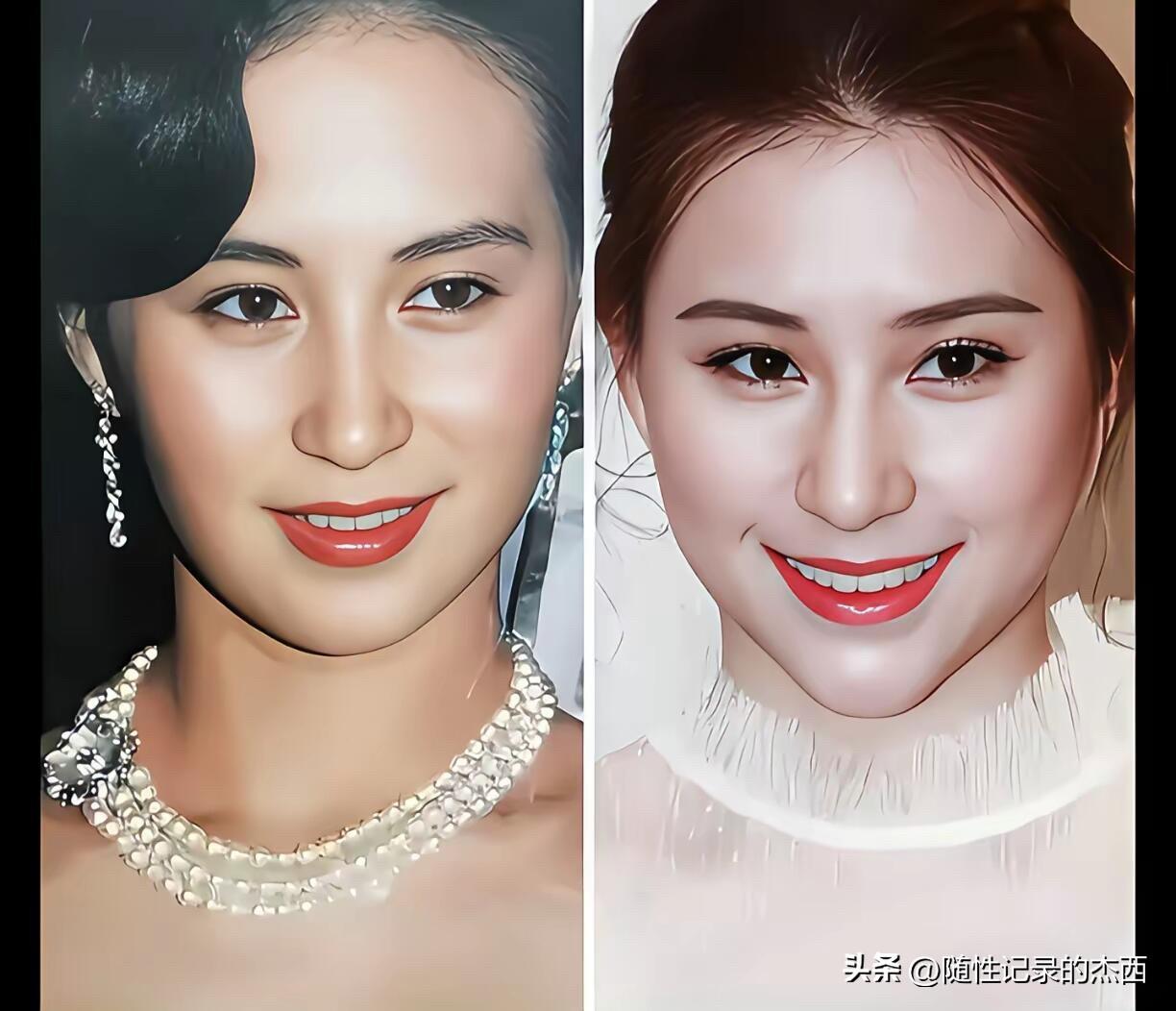 何超琼和何超莲不仅长得有点像，她们的颜值还超高，何超琼比何超莲好看，气质也更好，