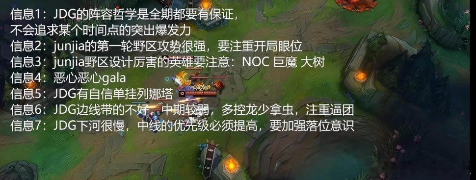 解说王淞总结了IG打JDG需要注意的几点！说实话，看了昨天的比赛内容！只要IG正