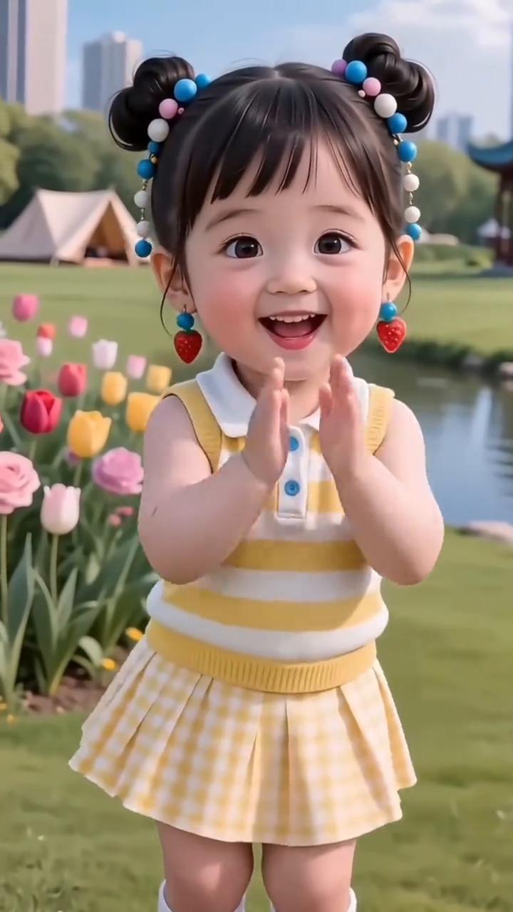 我头上有犄角。