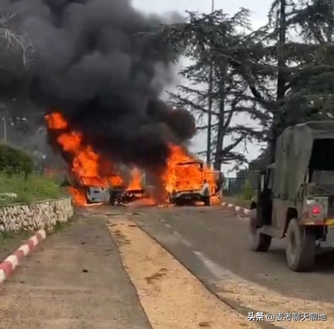 这次发射没有提前预警，甚至连警报都没有。当地时间今天上午，以色列国境内一处定居点