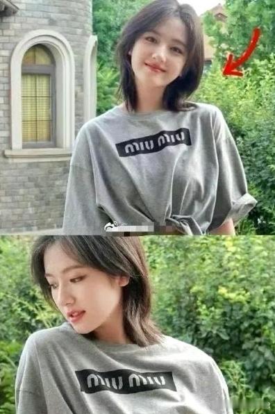 李兰迪这个发型确实很懂方圆脸的“小心机”！ ​​​