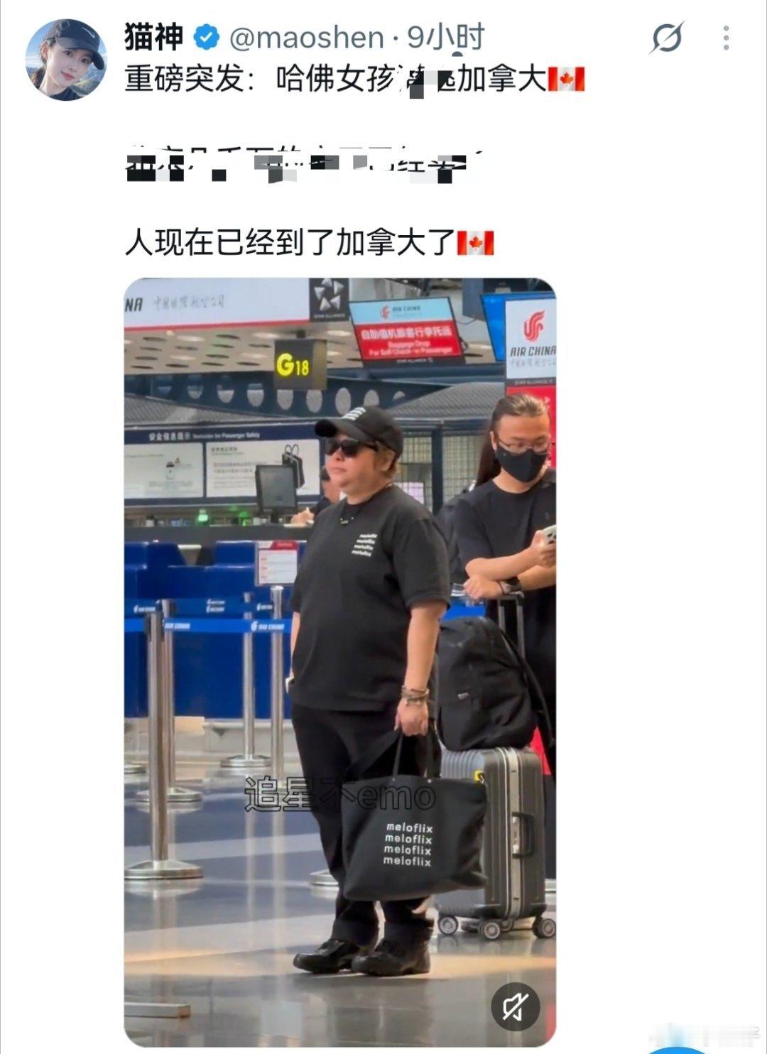 F1赛车手的哈佛女孩，已经跑去加拿大，不过我记得F1在5月比赛结束了呀！如果回母