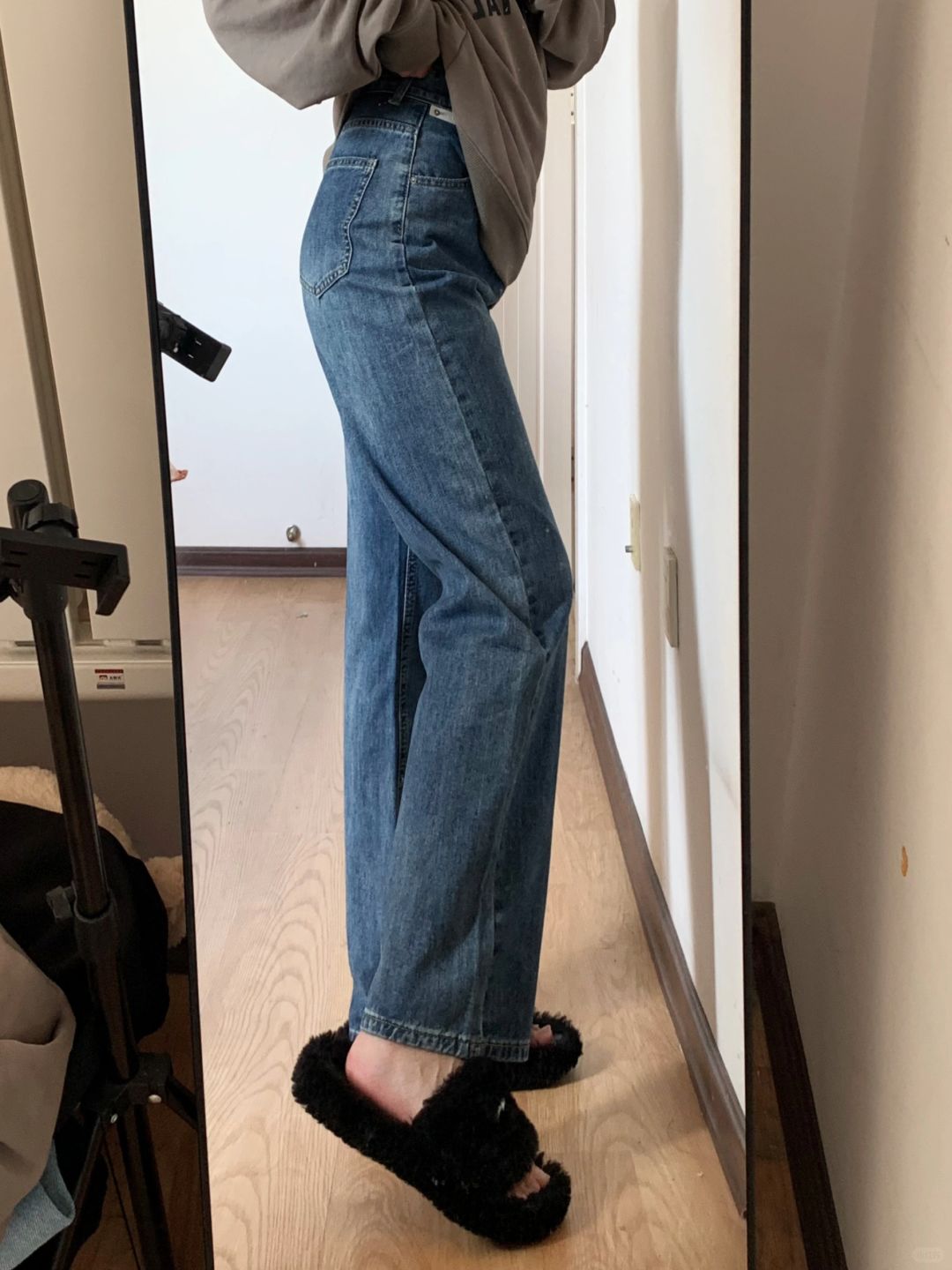 158/105属于秋冬的窄版阔腿裤！梨形天菜🥰