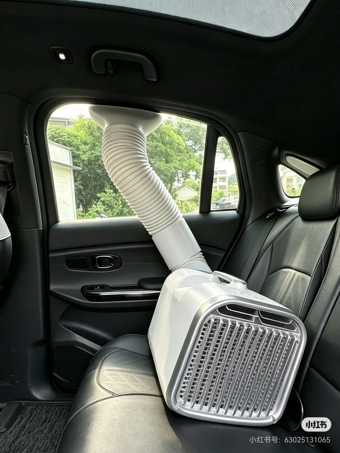 燃油车如果长期停车想吹空调，也别费劲弄这些，多费劲啊……换个新能源车随便吹空调。