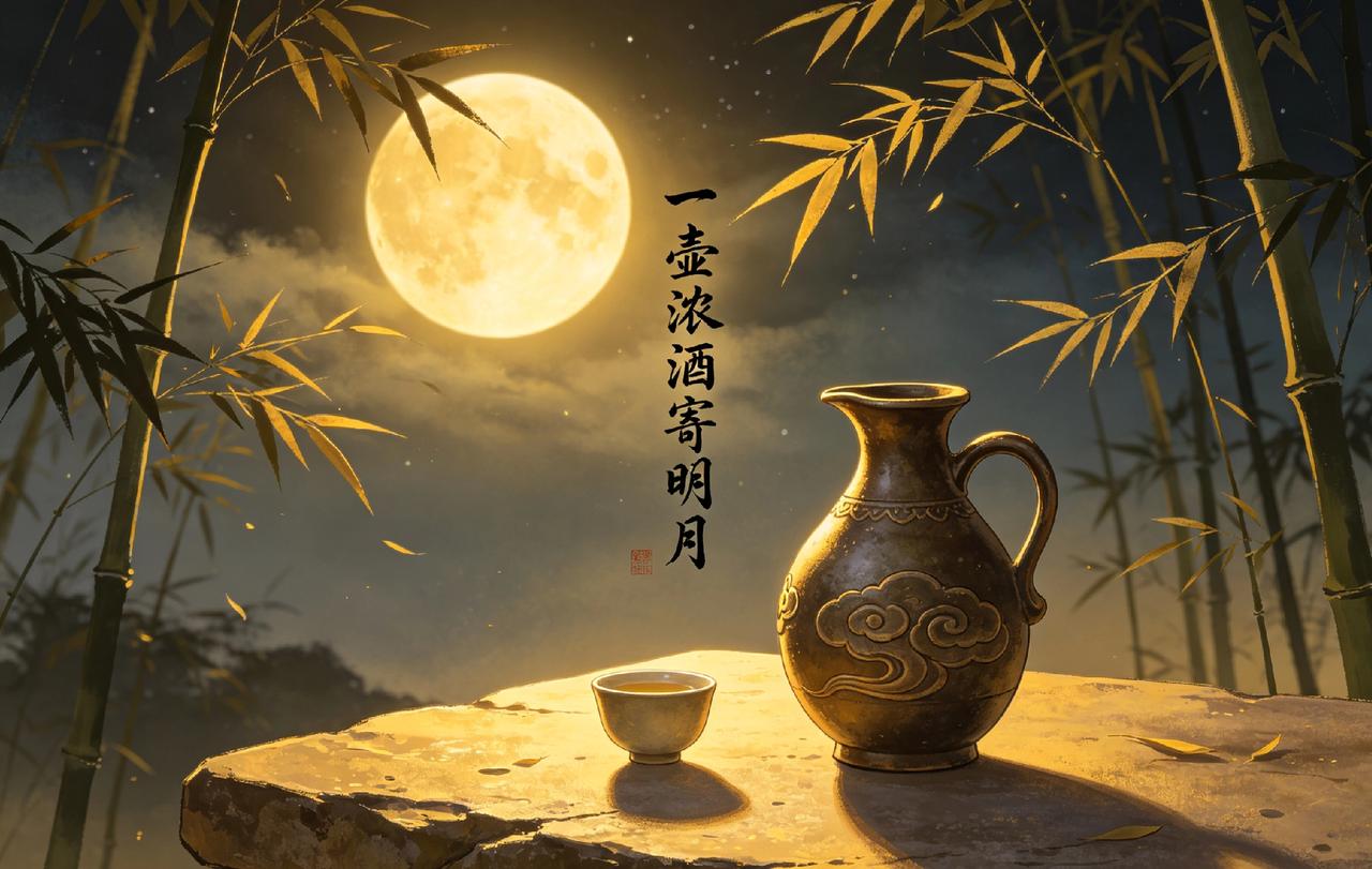 半盏清茶听夜雨，求下联