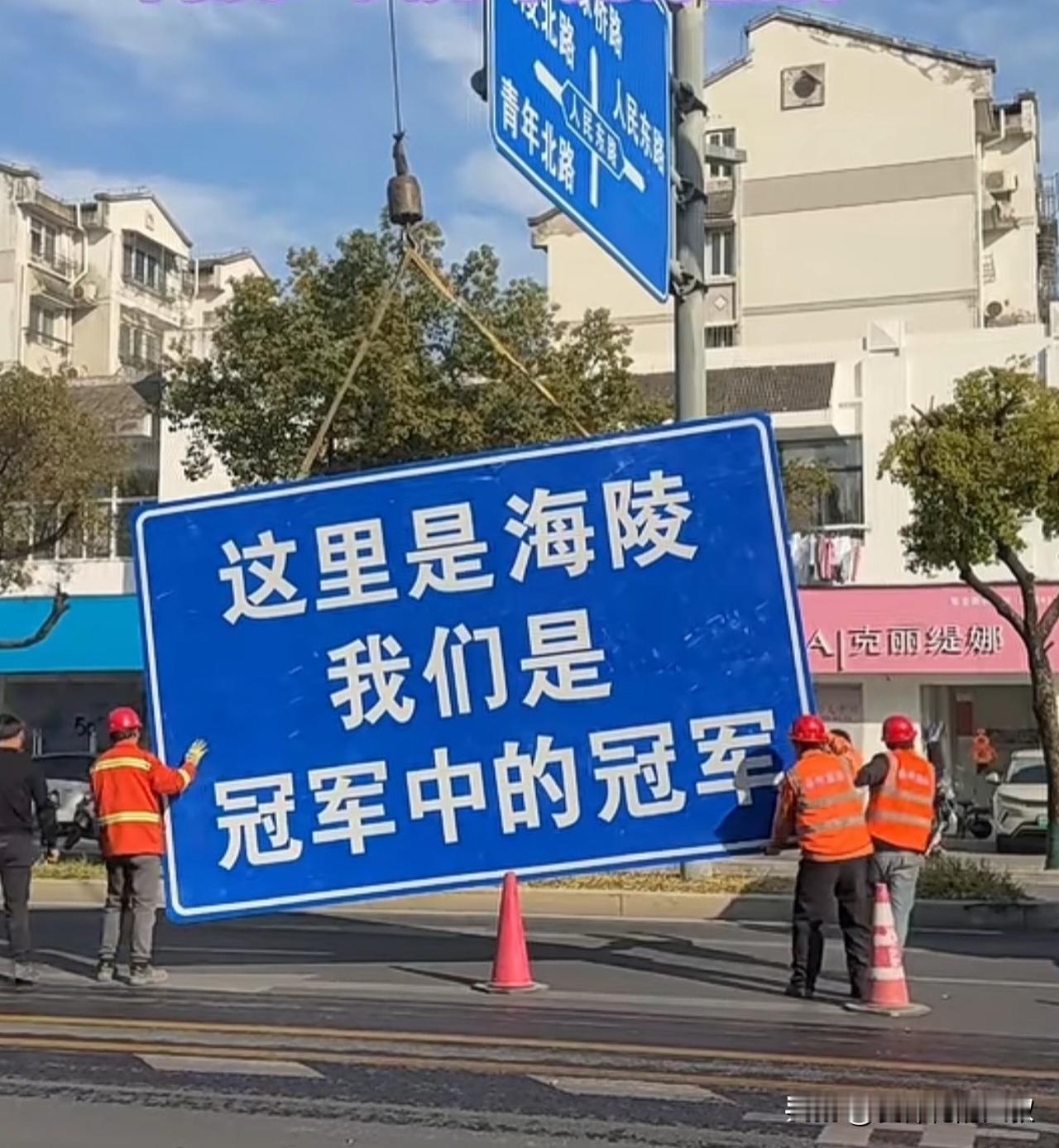 这里是海陵，我们是冠军中的冠军！
大海陵这操作
绝了～～