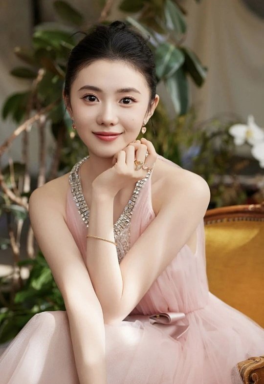 刘浩存 圣诞树成精说刘浩存是圣诞树成精没人反对吧！她一身blingbling的亮