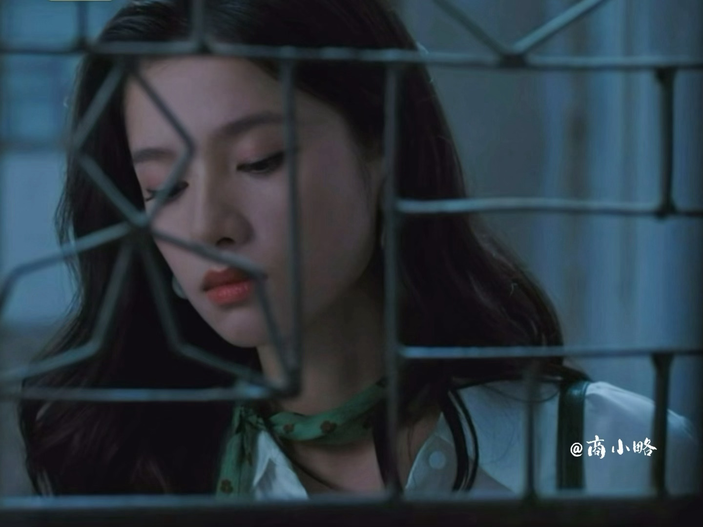 第一次如此直观地感受到了张婧仪的美貌，天啊美得像生错了年代野狗骨头