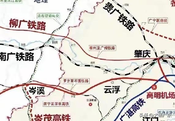 柳广铁路肇庆（德庆封开）段有无可能升级为高铁并设站？

柳广铁路广西段正在建设当