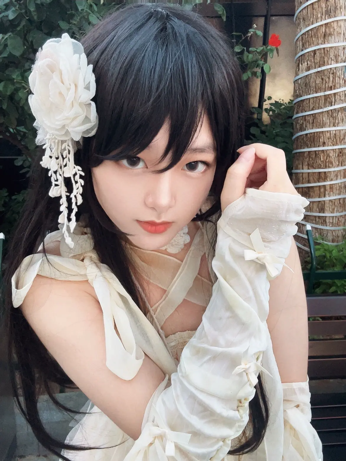 穿着lolita去流浪。