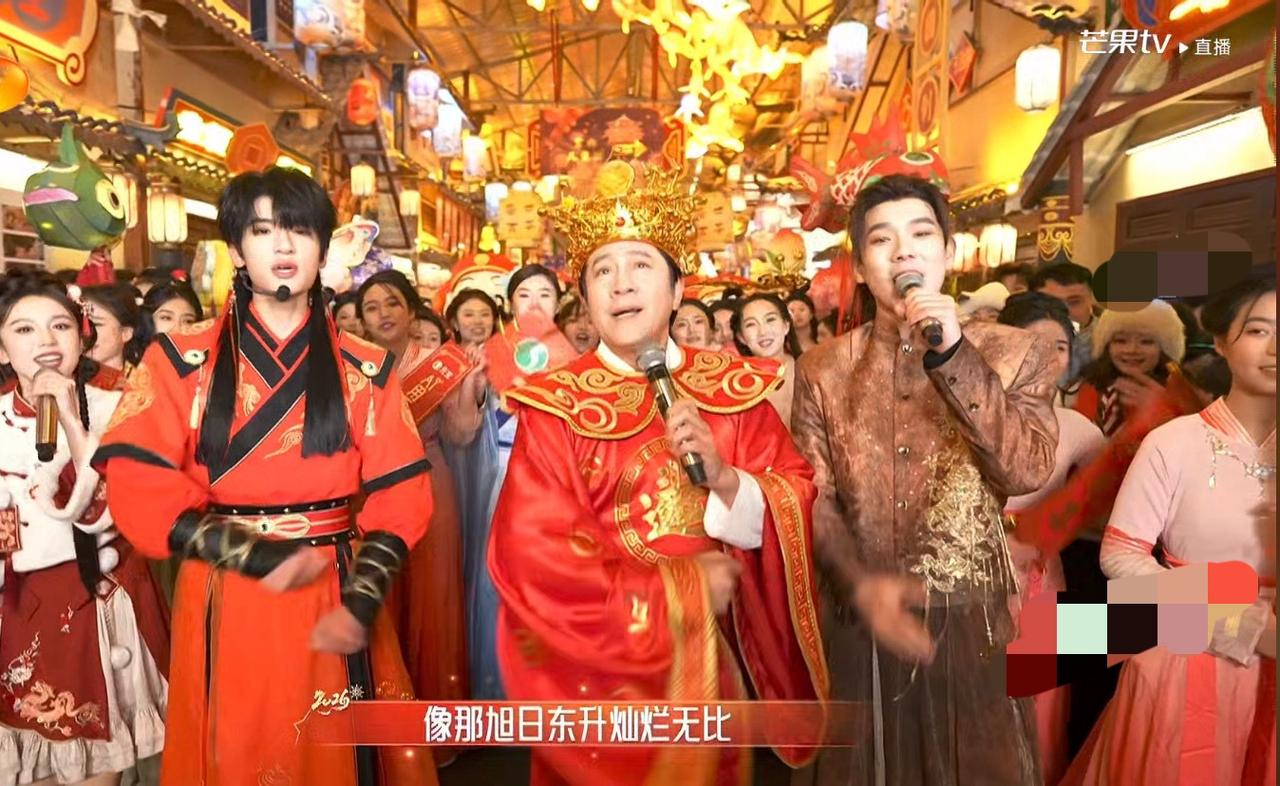 蔡国庆只有这一首歌可以唱吗？
湖南卫视2026元宵晚会，
蔡国庆又唱《三百六十五