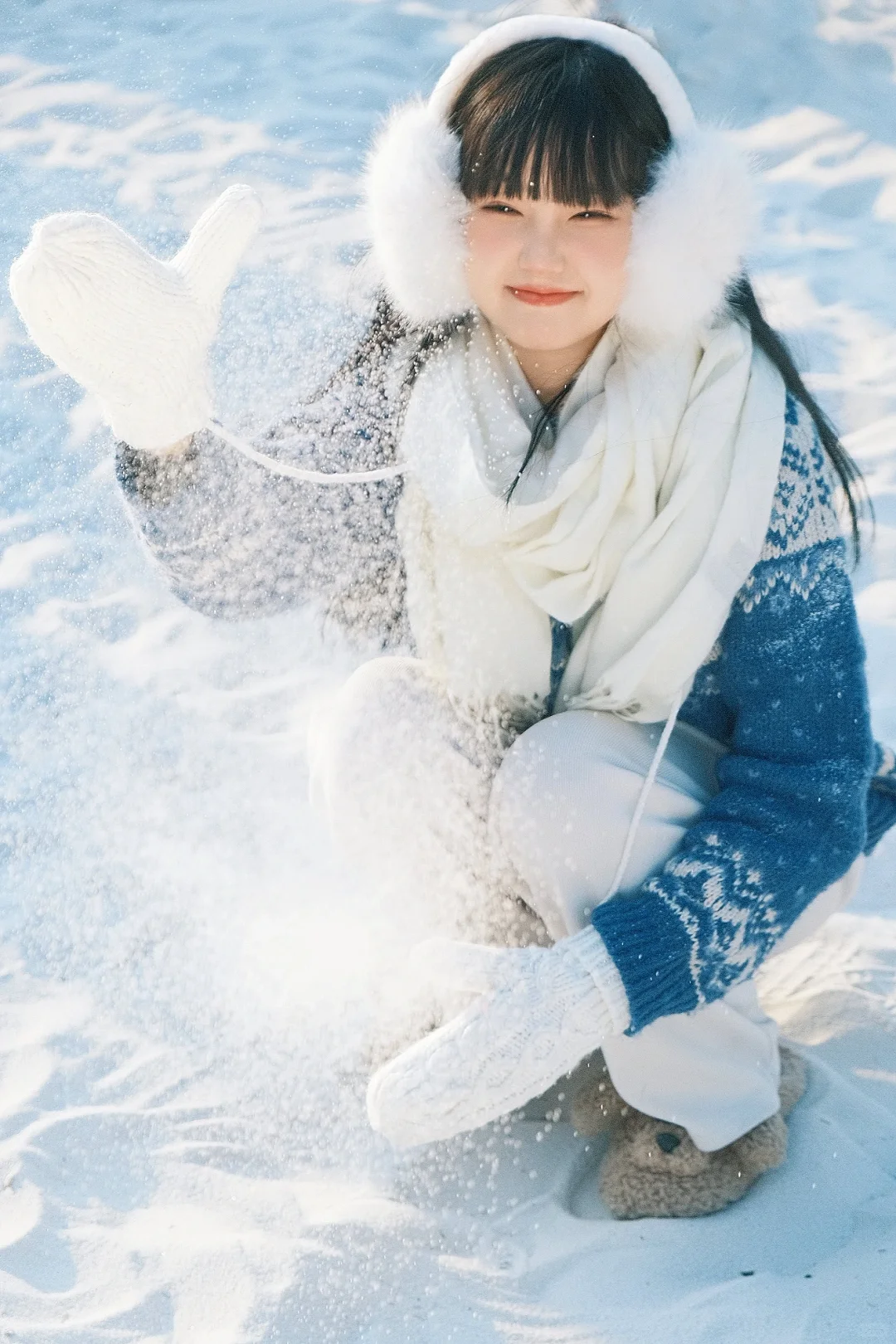 深圳游乐园里拍了一组雪景