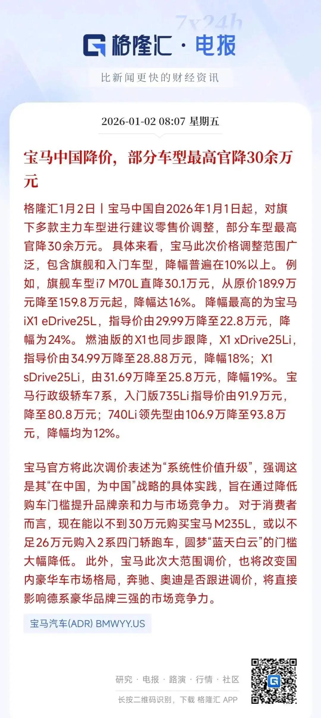 宝马一夜狂降30万背后：是良心发现还是被国产车逼到悬崖边的最后挣扎？广州车主亲述