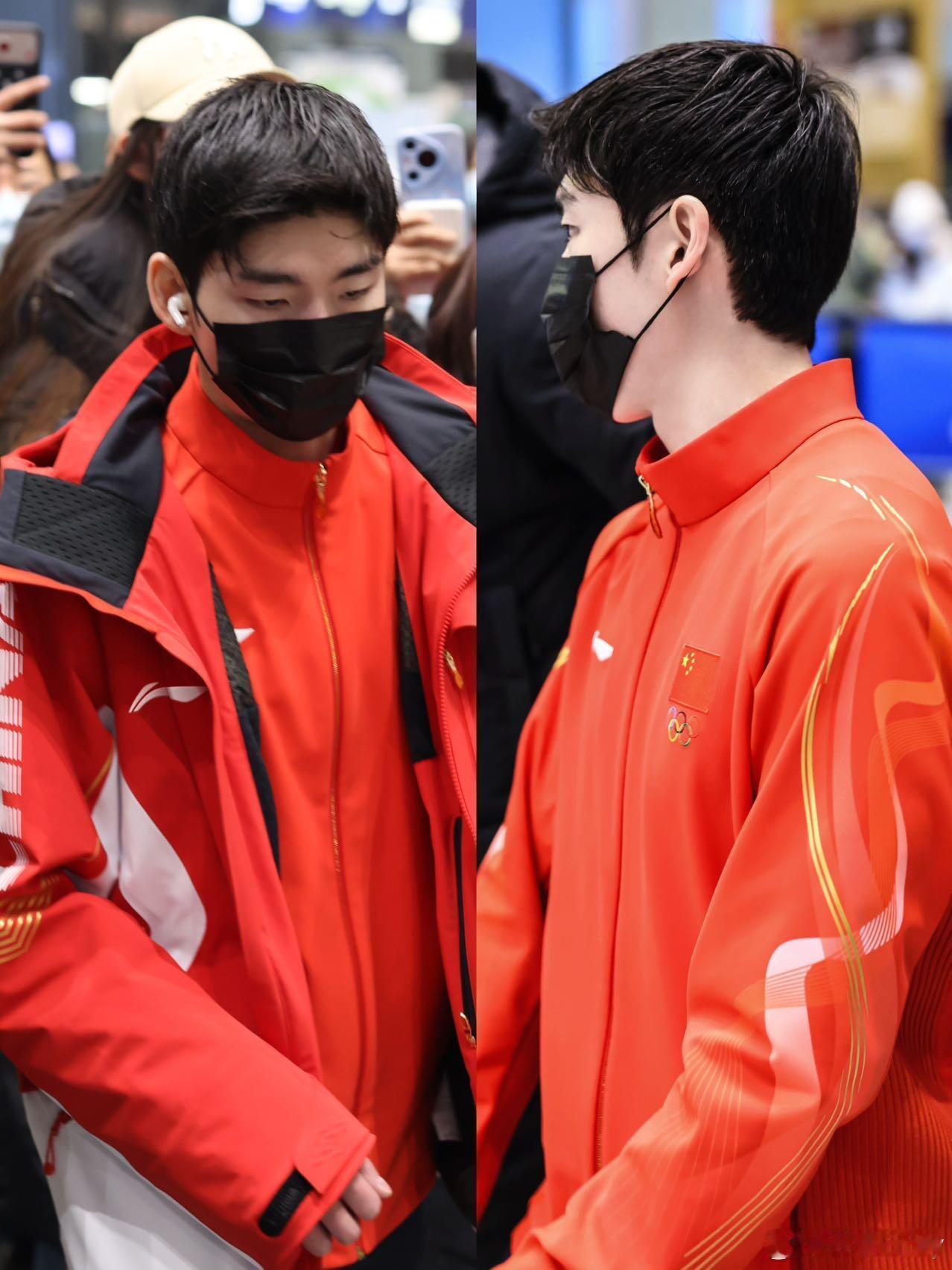 冬奥会时尚图鉴时尚灵感解读中国短道速滑队出征米兰冬奥，中国短道速滑队全员亮相！林