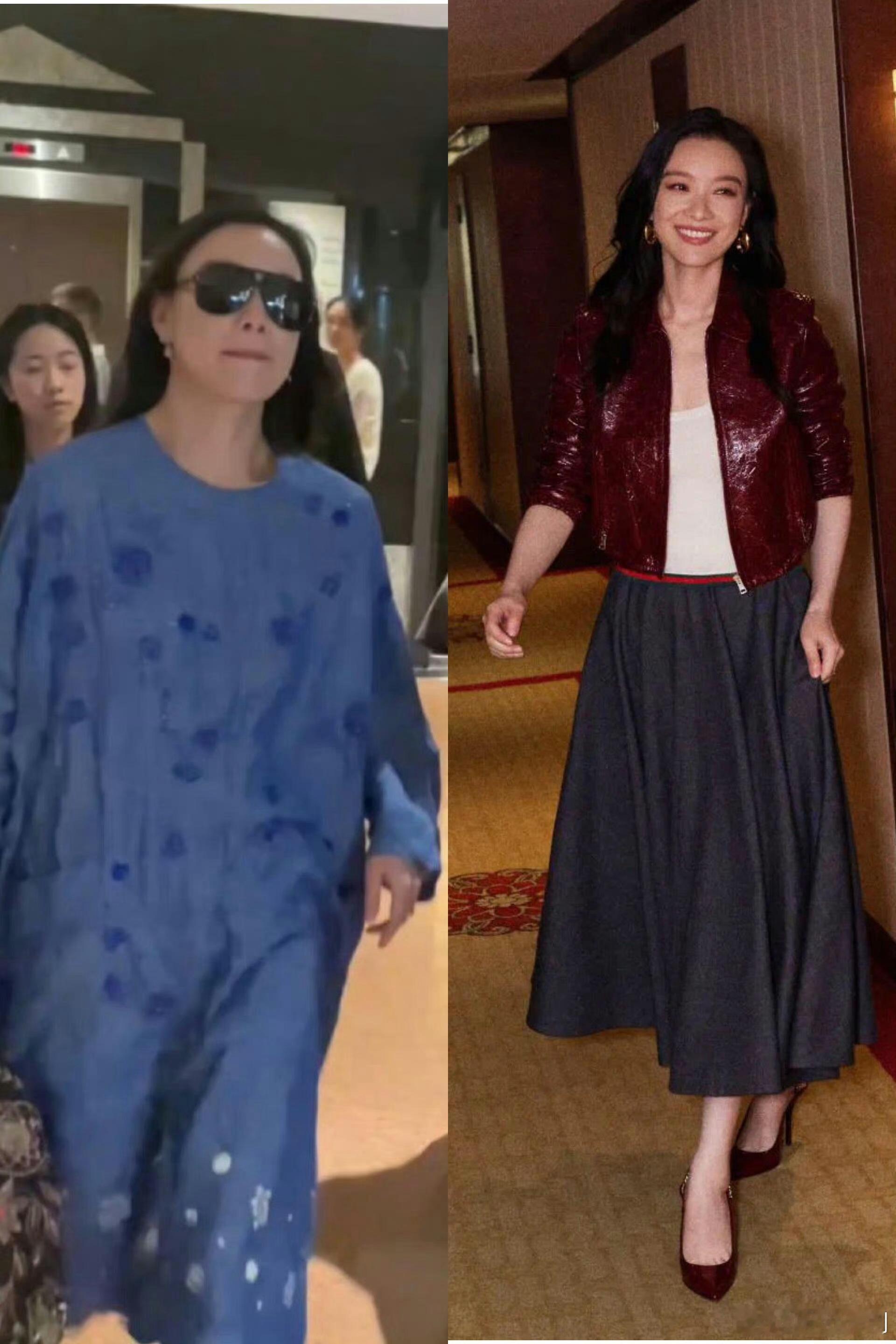 倪妮这一次的穿搭风格真的是太一言难尽了吧 ​​​