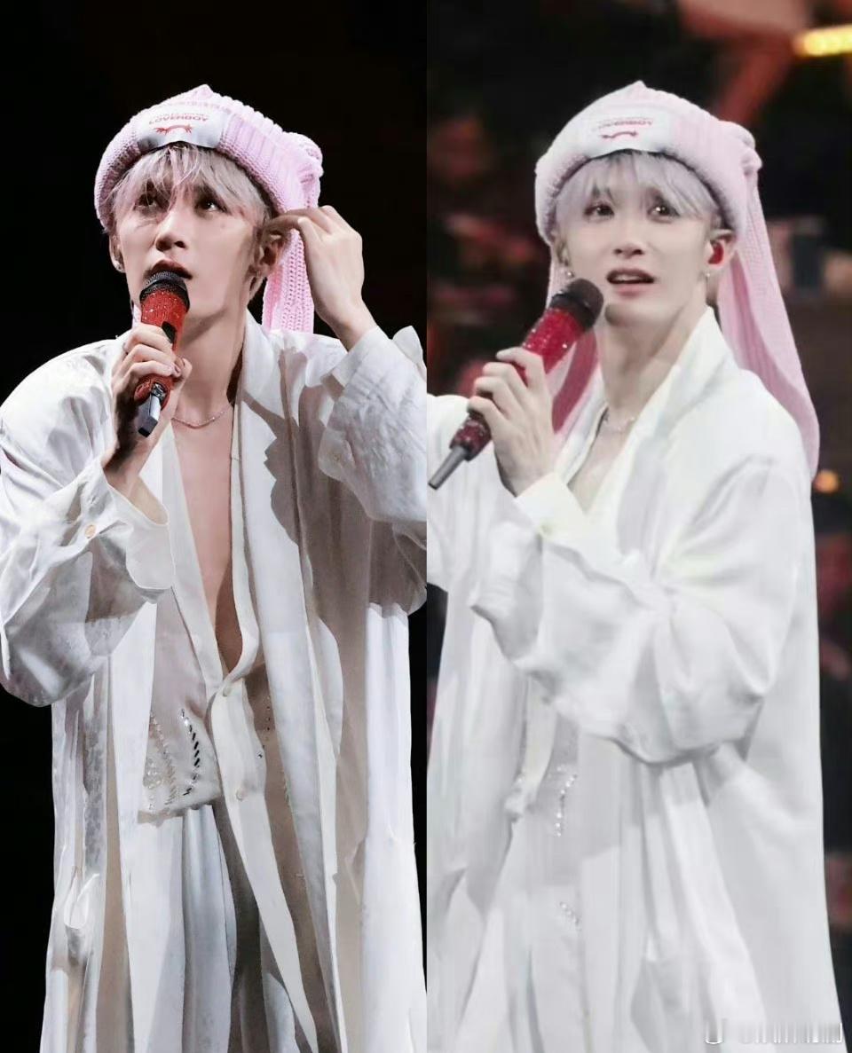 檀健次演唱会快把自己打扮成小姑娘了，太装嫩了吧 ​​​