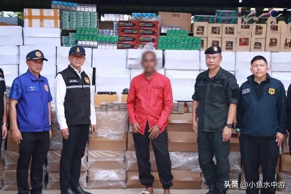 泰南突袭！一栋民宅藏惊人“黑货”245万支走私香烟、3把手枪，还有1875万泰铢