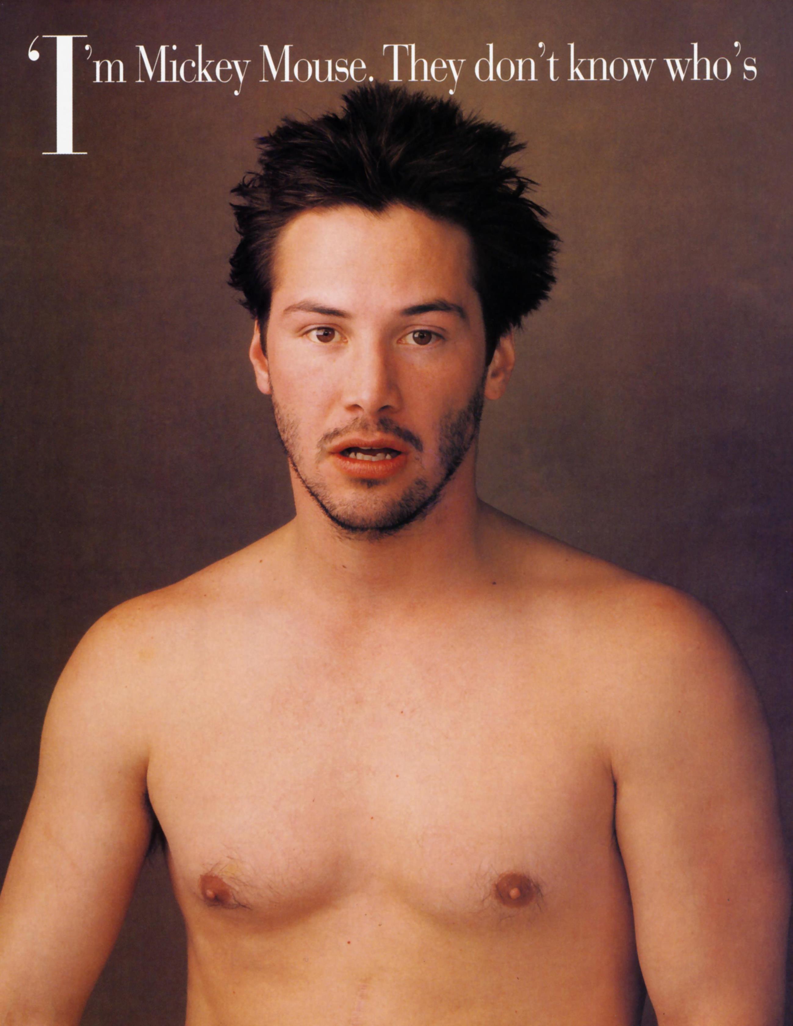 回顾｜ 1995年 基努李维斯『名利场』杂志写真📸摄影师:Annie Leib