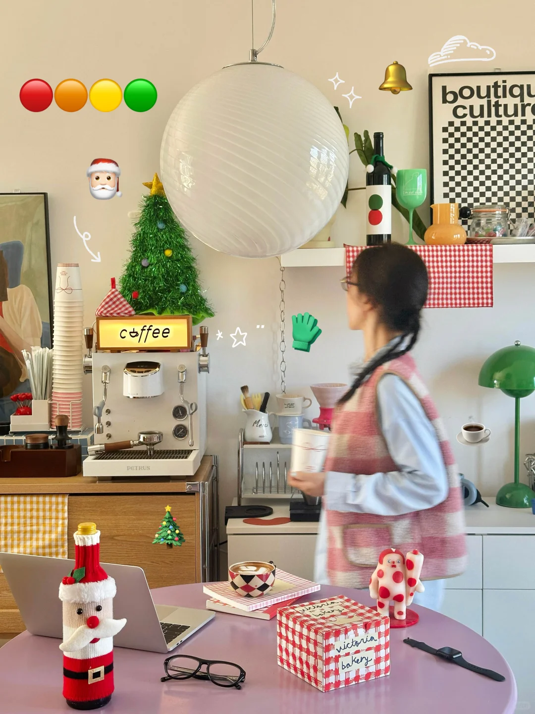 居住趋势丨咖啡角的圣诞氛围🧑‍🎄🎄