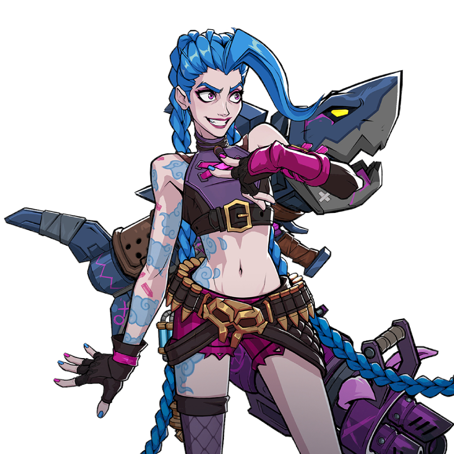 拳头格斗游戏《2XKO》英雄插画英雄联盟 ​​​