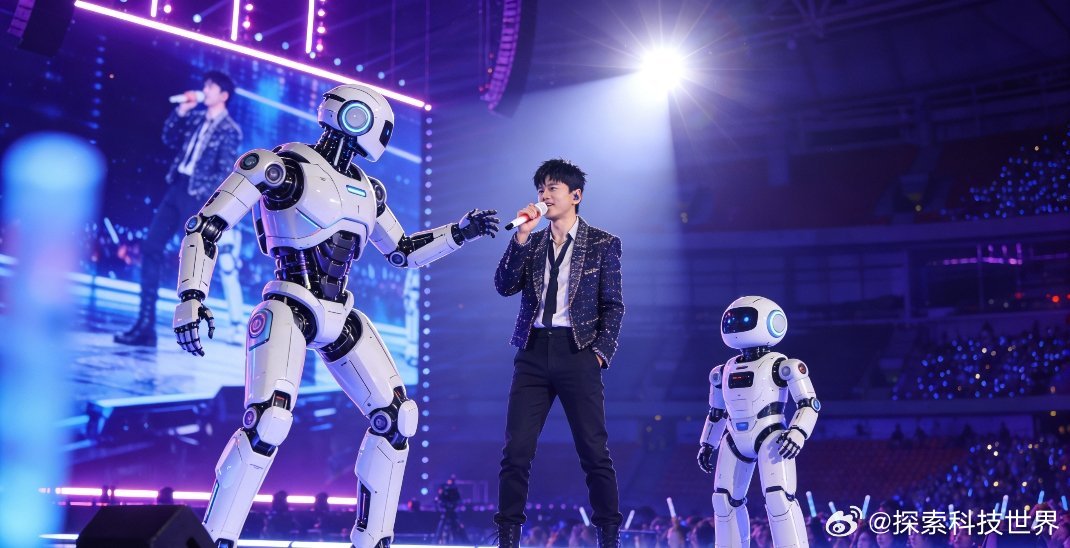 看的出来张杰很喜欢机器人了张杰演唱会机器人舞台联动超新颖，这些注意事项要记牢张杰