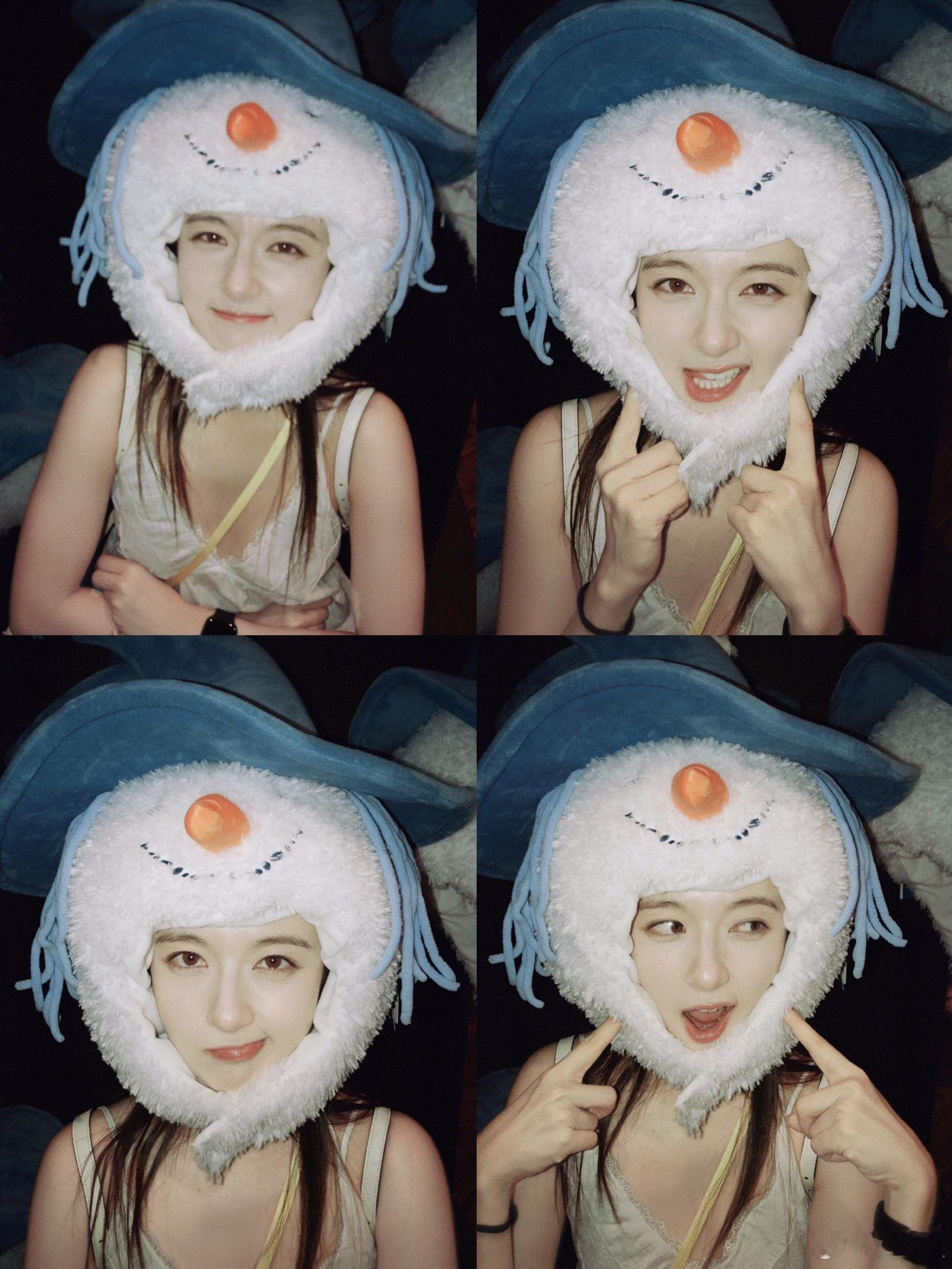 想起了去年夏天莞儿的兔子灯，landy好萌吧 