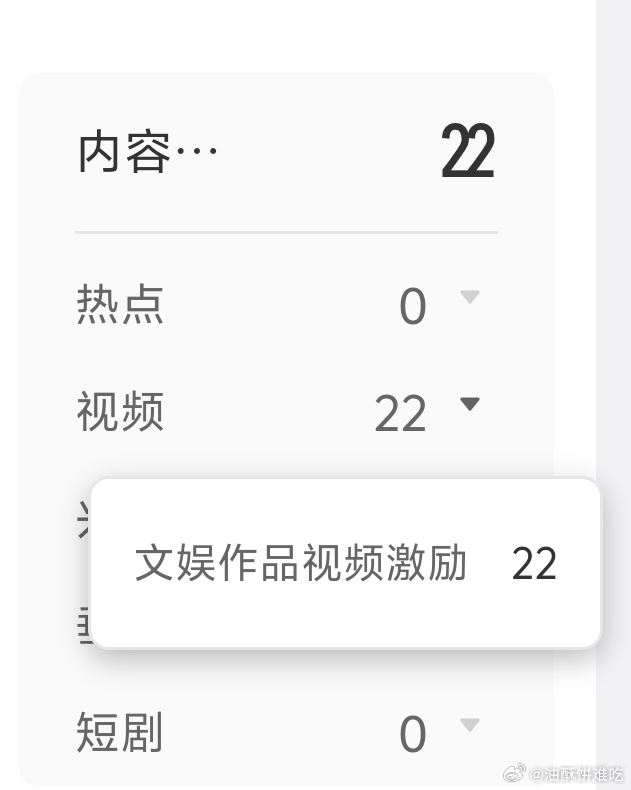 这个月第一次见文娱激励，稀有到我以为🌊把这个激励废除了 