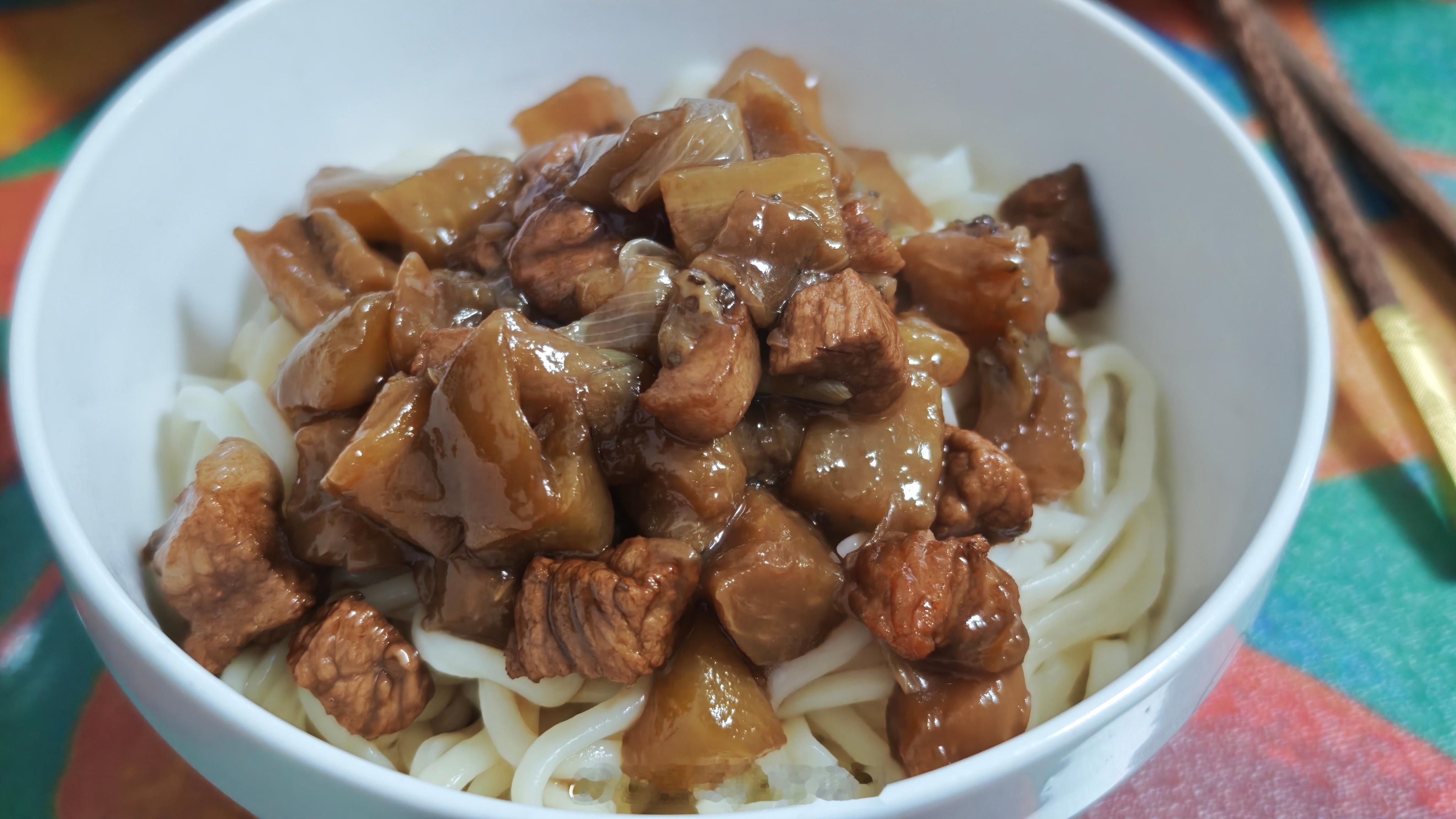 生活手记我的美食日记 切丁面一定要记得多放肉丁啊