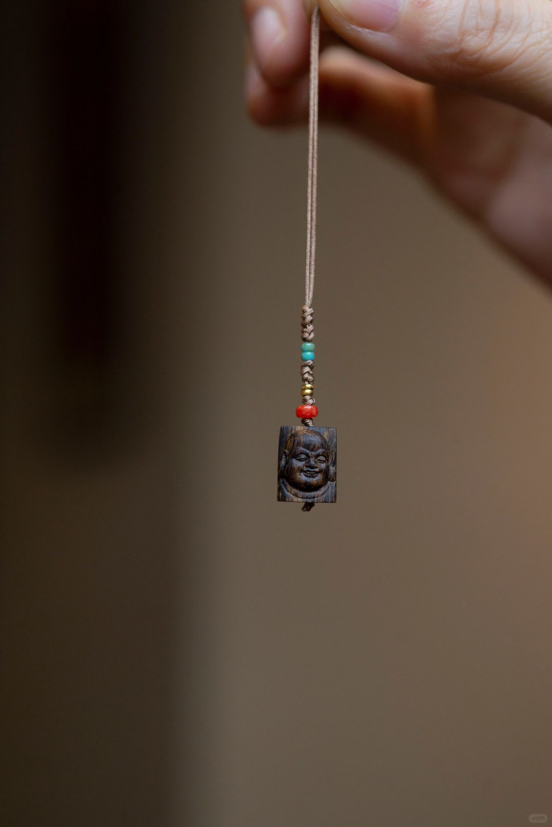 精品随身佛手机挂，小佛头弥勒佛 太可爱了❤️