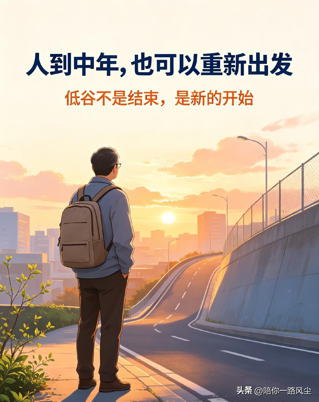 人到中年，失业不是终点，是重新出发！

 
人到中年，最怕的不是暂时失业，而是心