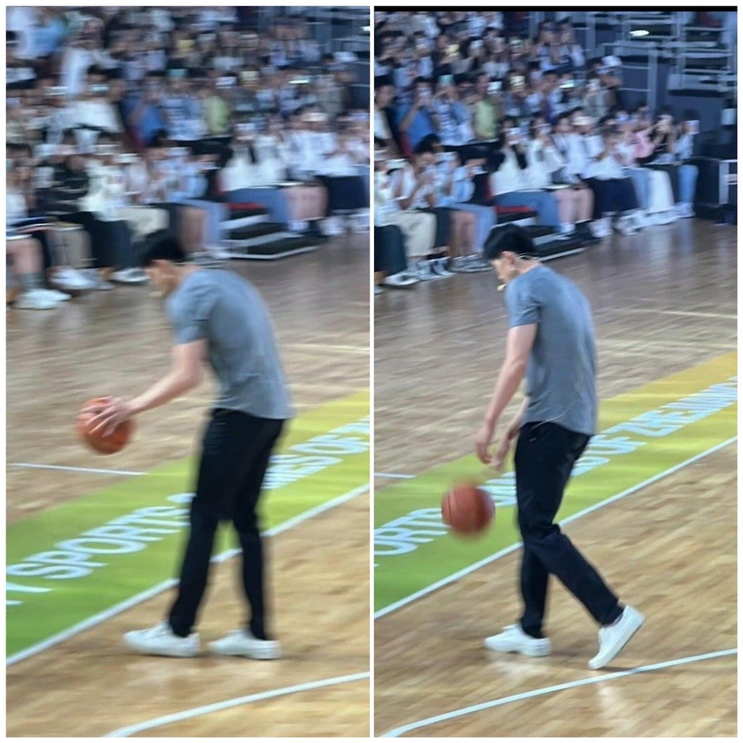 教练，我想打篮球汪顺