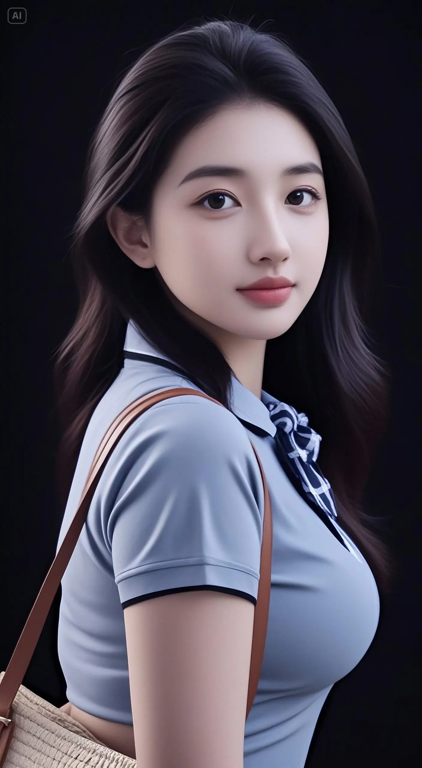 高颜值美女 美丽动人 清纯少女