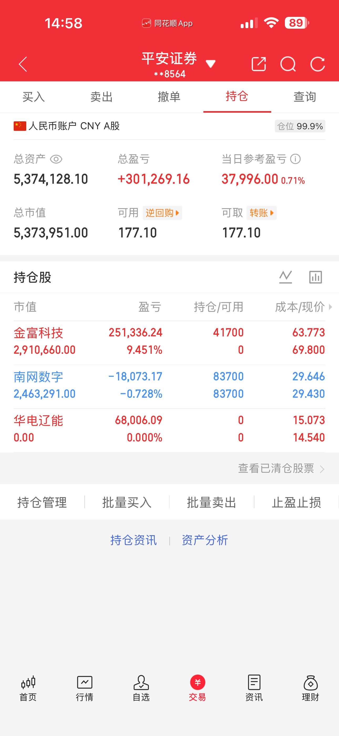 100万本金，一年努力冲刺，看看能做到多少，实盘记录，有操作不好的可以私信我今日