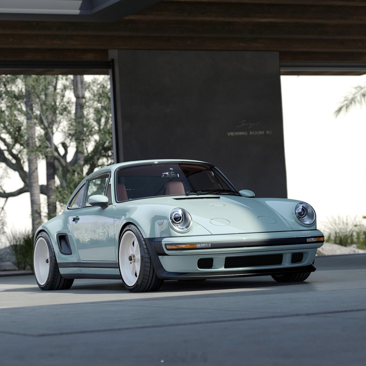 翻灯！保时捷911 Carrera CoupeSinger新作，基于964。Co