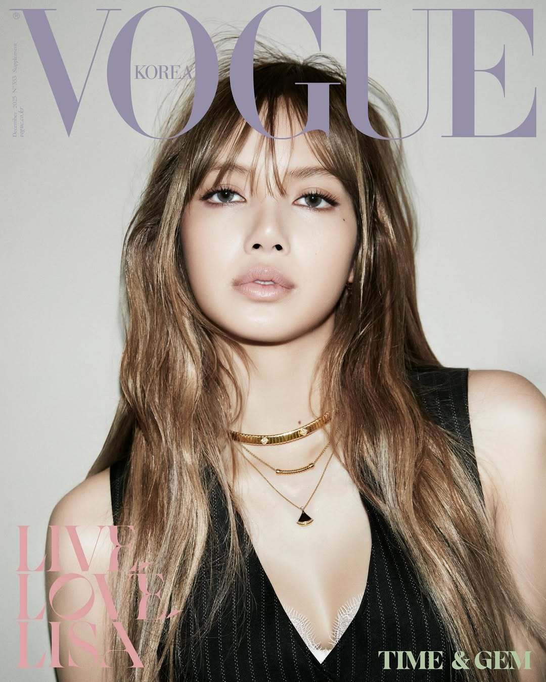 251113 Vogue Korea更新 Lisa 海报封面图📸十二月特别封面