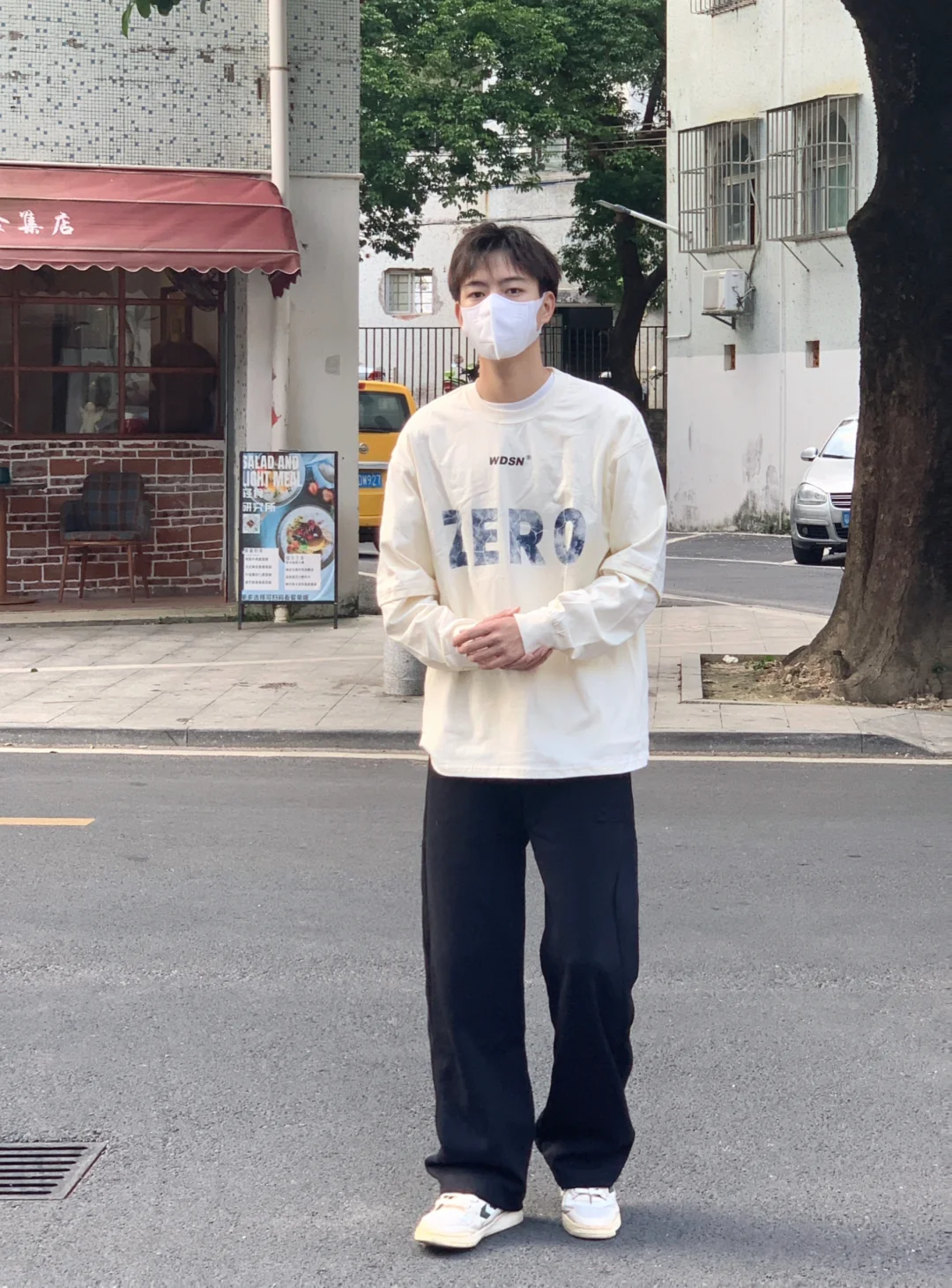 秋季拒绝不了的假两件T恤🍂慵懒风泰舒服辣