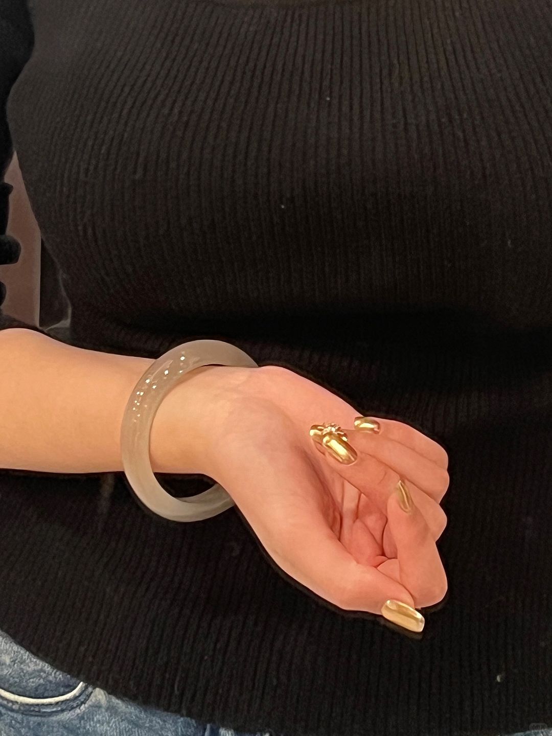 好爱我的新年甲盖儿💅打麻将专用抓金美甲