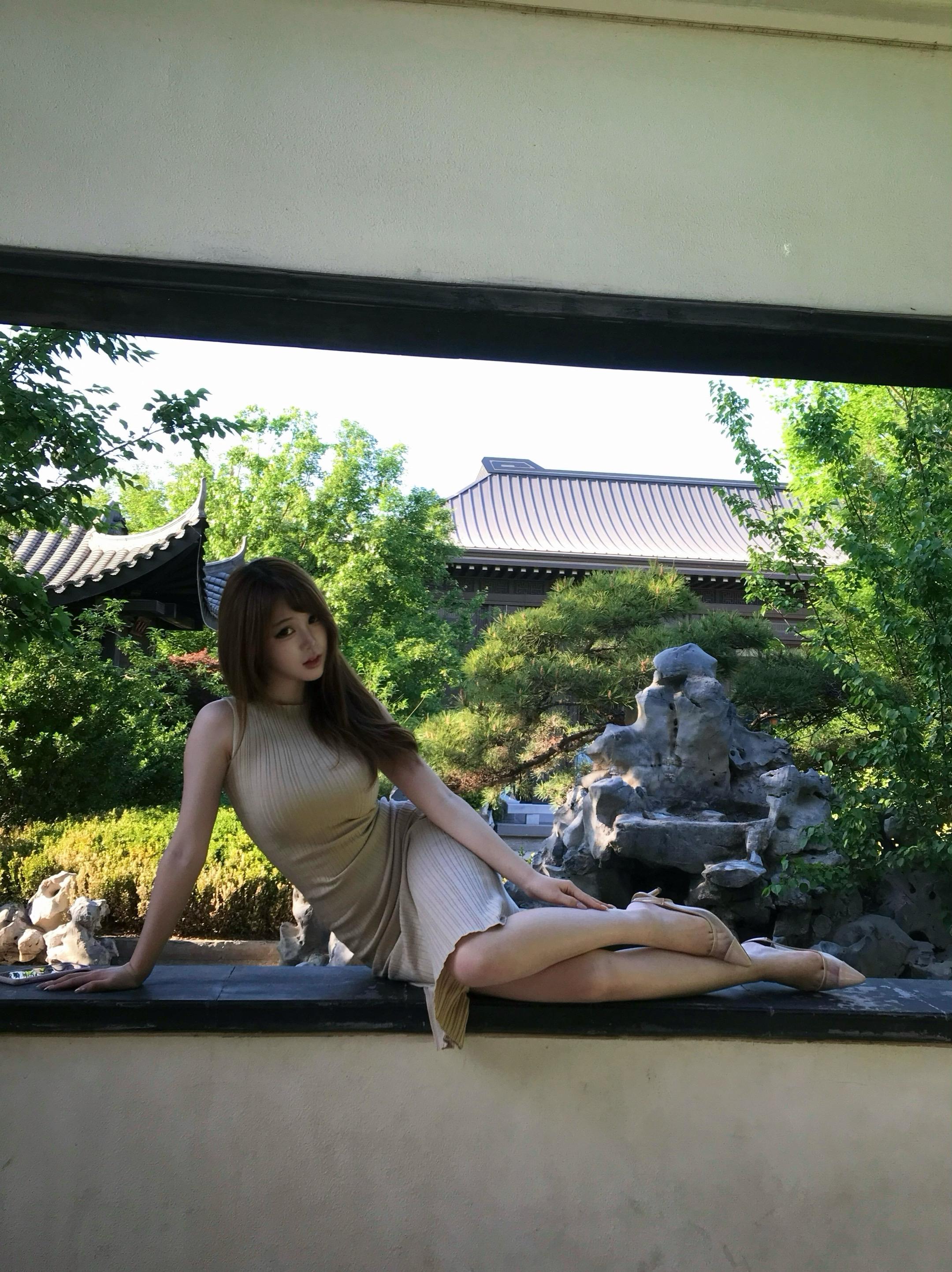 中式庭院ootd
