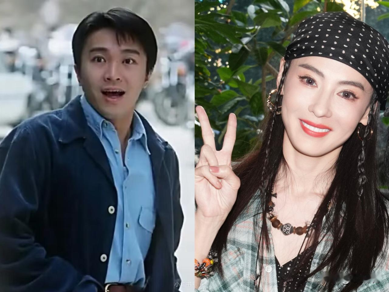 张柏芝养娃被夸，我认了！
黎姿探班张柏芝，我忍了！
但在发布会上出现周星驰对张柏