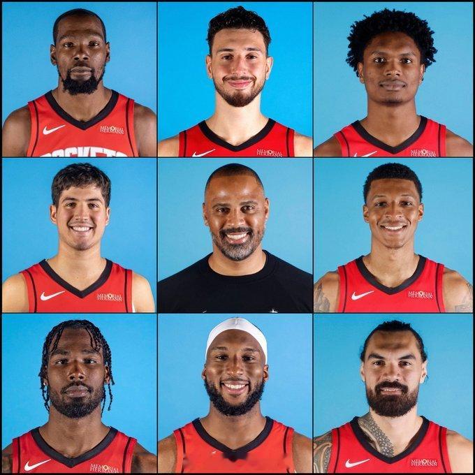 对了，赛季至今咱们目前队里7人场均得分上双！希望保持住这个进攻火力，同时也要一点