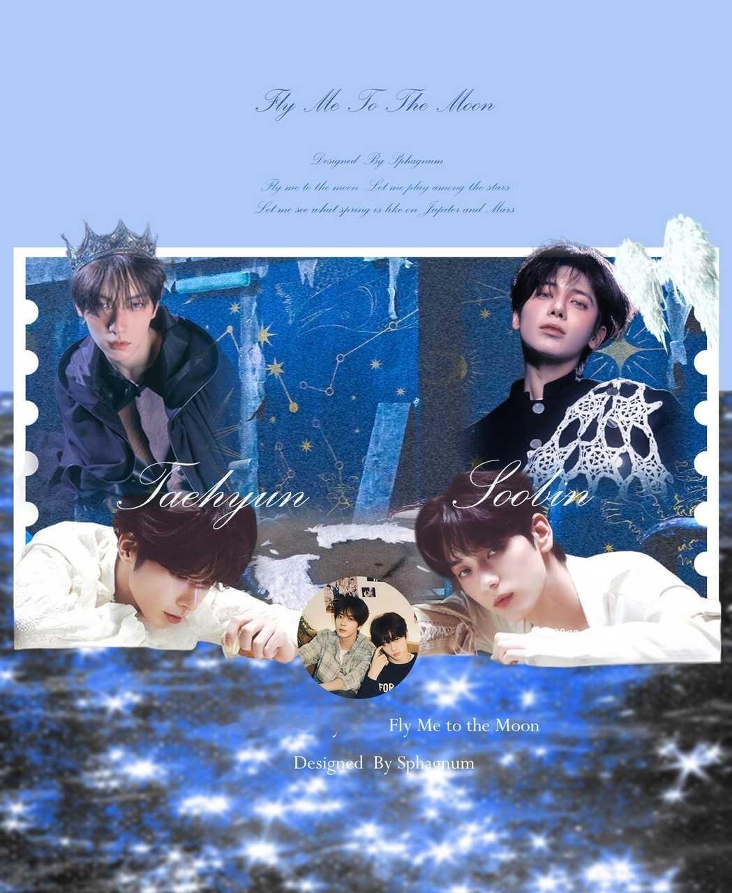 【2705】Fly Me to the Moon～给冰冰点点也搓了一幅，恭喜冰点