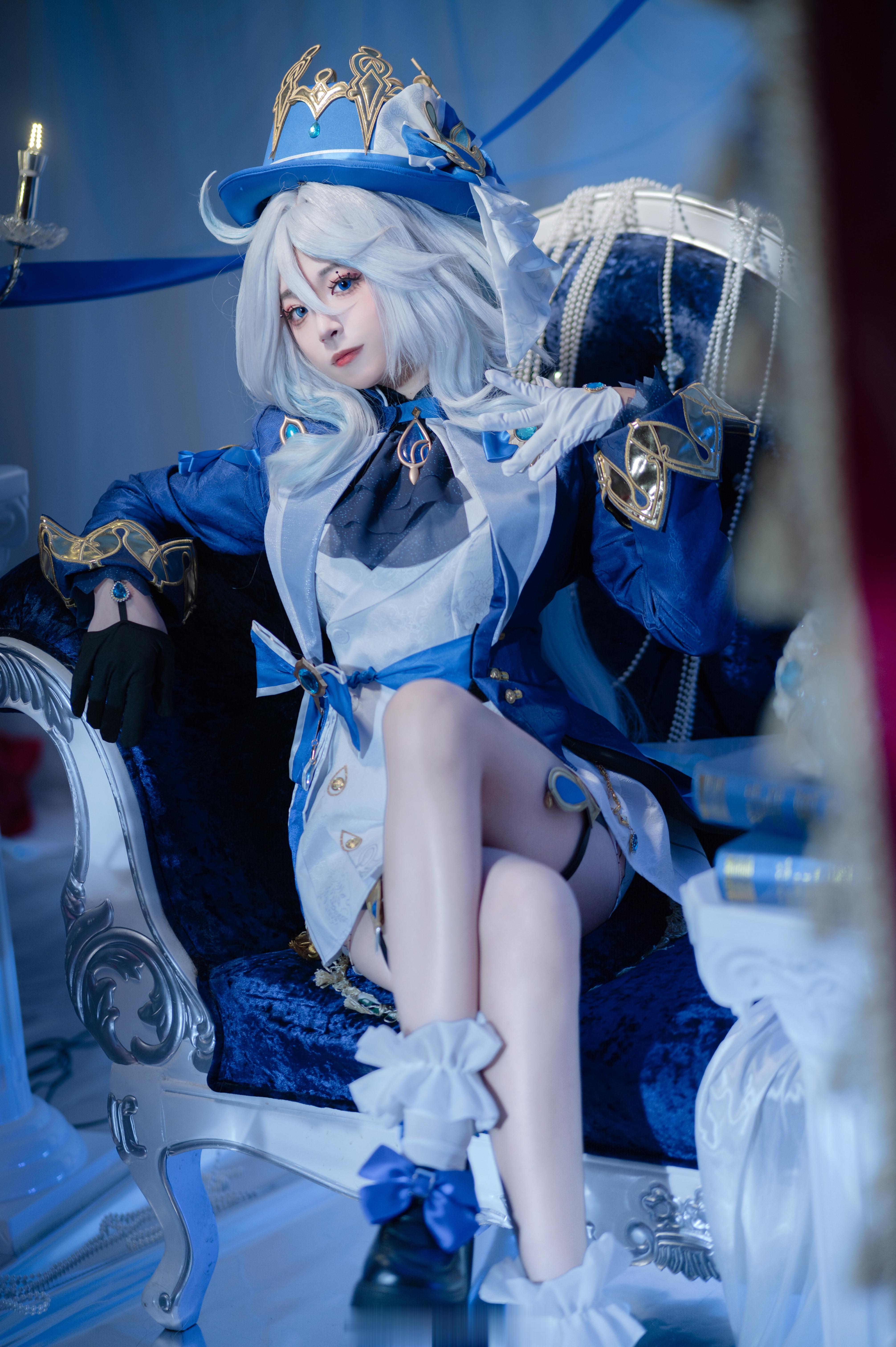 #原神[超话]# 宝宝们中午好呀～看看芙芙！【置顶正片[亲亲]#二次元游戏整活#