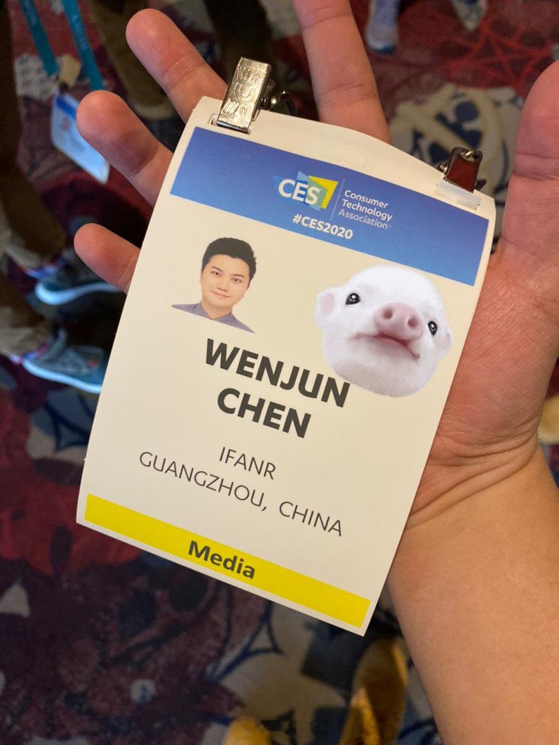 18、19 年去品川参观索尼总部， 20 年受索尼邀请参加 CES，当时的展会赞