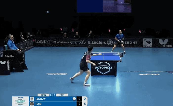 樊振东再现经典庆祝、决胜局方显大满贯气质！

乒乓球欧冠联赛中，樊振东3比2逆转