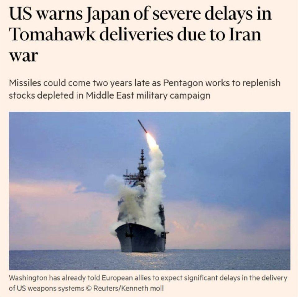 近日美国战争部长赫格塞思已正式通知日本防卫大臣小泉进次郎，由于美军近期在中东军事