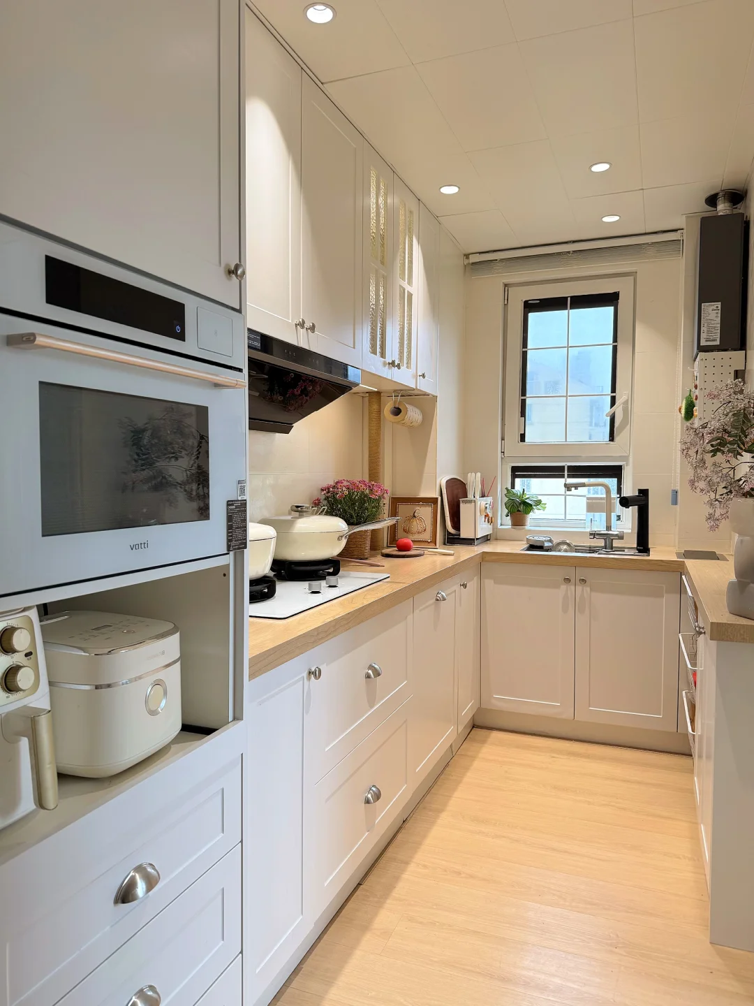 第一次装修，就装出很哇塞的4㎡小厨房🤩