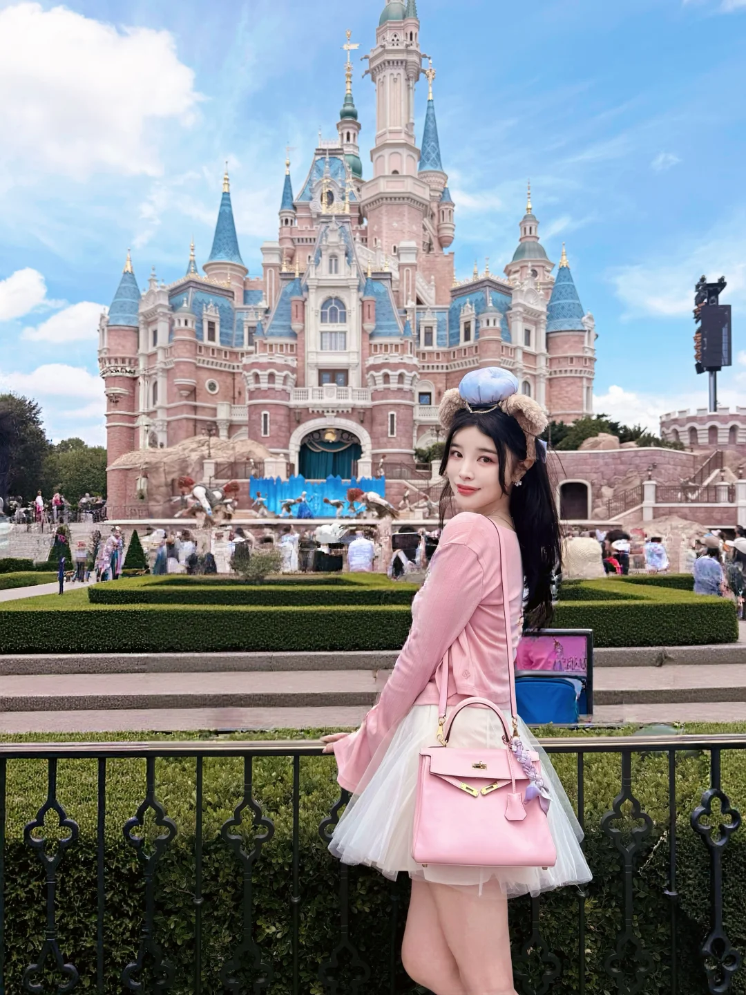 🎀上海迪士尼十周年耶！在33俱乐部🎠🫧