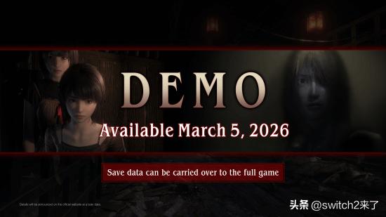 由KOEI TECMO GAMES制作的动作恐怖游戏《零：红蝶 重制版》现已放出