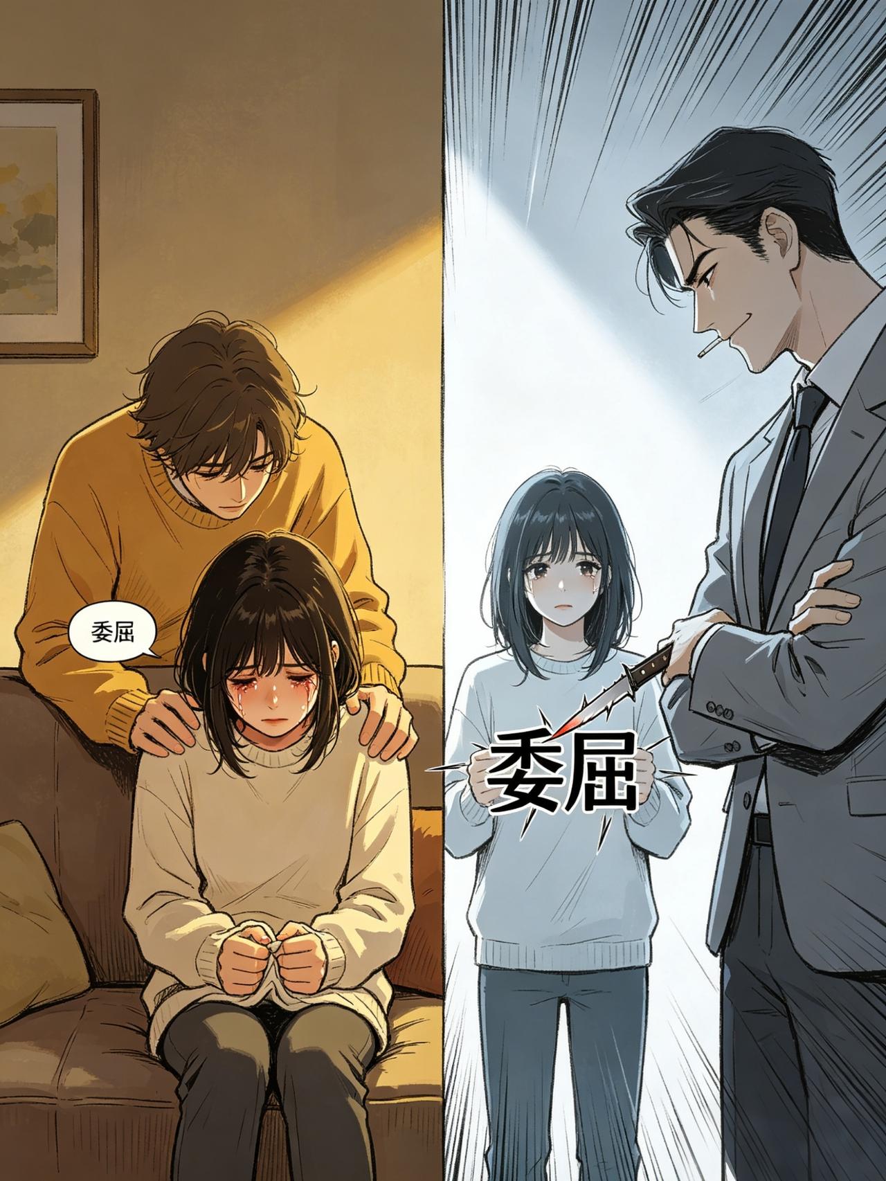 委屈这东西，很奢侈。
 
讲给爱你的人听，是倾诉，是被心疼，是有人懂你的万般不易